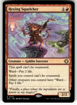 Hexing Squelcher 145 Rare Lorwyn Eclipsed Near Mint - Image 1