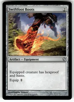 Swiftfoot Boots 263 Uncommon Commander 2013 Near Mint - Image 1
