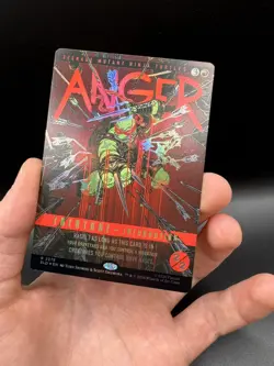 MTG Anger (Foil) Secret Lair x TMNT: The Last Ronin 2375 NM - Image 1