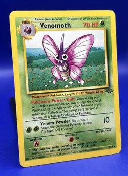 1999 Pokemon Card Venomoth 29/64 Jungle Rare Non-Holo LP - Image 3