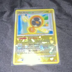 Pokemon Fan Rotom Reverse Holo Rising Rivals RT1/6 Rare Card HP 70 Attack 60 - Image 1