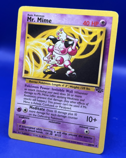 1999 Pokemon Card Mr. Mime 22/64 Rare Non Holo LP - Image 2