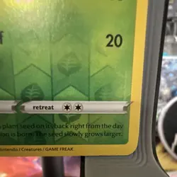 Pokemon Bulbasaur Pokemon GO 001/078 Reverse Holo 70 HP Common Basic English - Image 4