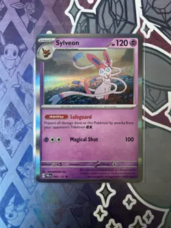 Pokemon TCG - Prismatic Evolutions - Rare- Holo - Sylveon- 040/131 - Image 1
