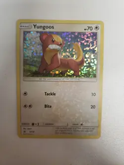 Yungoos - 12/12 - Pokemon McDonald's Promos Holo 2017 VLP - Image 1