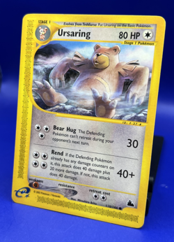 2003 Pokemon Card Ursaring 110/144 Skyridge Non-Holo LP - Image 2