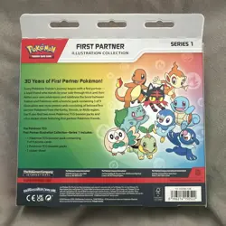 Pokemon TCG First Partner Illustration Collection Series 1 New Sealed - Image 2