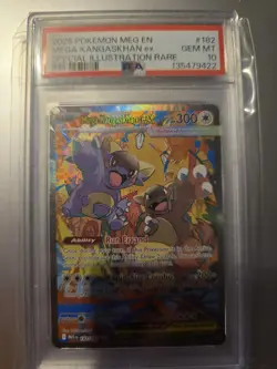 2025 Pokemon Mega Evolution #182 SIR Mega Kangaskhan ex Rare PSA 10 GEM MINT - Image 1