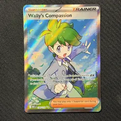 Wally's Compassion 176/132 Full Art Mega Evolution Pokemon English Near Mint - Image 1