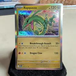 Rayquaza 153/217 Rare ME: Ascended Heroes Pokemon Holo Near Mint - Image 1