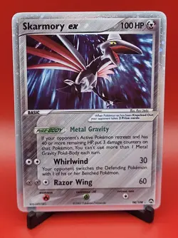 Skarmory ex 98/108 - Pokemon - Ultra Rare Foil - Power Keepers - Lightly Played - Image 2