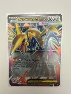 Pokemon TCG 055/088 Mega Skarmory EX Holo Rare - Image 1