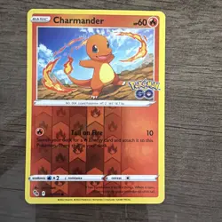 Charmander 008/078 Pokemon GO Reverse Holo - Image 1