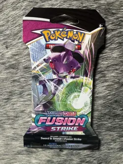 Pokemon TCG Fusion Strike Sleeved Booster Pack - Image 1