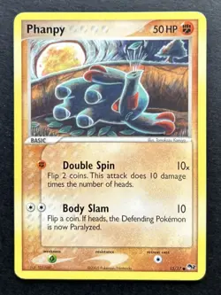 Phanpy 15/17 Non Holo from Pokemon POP Series 2 MP - Image 1