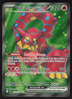 Volcanion ex 171/159 Ultra Rare Journey Together Pokemon Near Mint - Image 1
