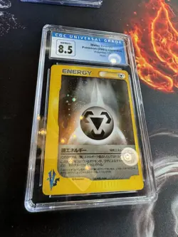 Pokemon 2001 Japanese VS e-Series Metal Energy Holo 🌀Swirl🌀PSA 9💎CGC 8.5 NM + - Image 1