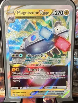 Pokemon Magnezone VSTAR Lost Origin 057/196 Ultra Rare Full Art Holo 270 HP - Image 1