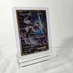 MEWTWO EX 103 FULL ART RARE XY EVOLUTIONS 2016 POKEMON + FREE DISPLAY STAND - Image 4