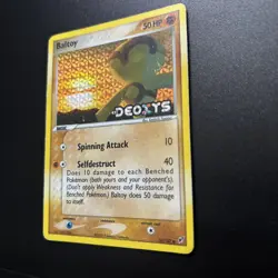 Pokemon TCG- Baltoy- 53/107- Reverse Holo Rare Stamped- EX Deoxys- HP - Image 3