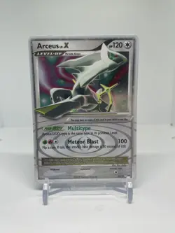 Pokemon TCG Arceus LV.X Arceus 95/99 Holo Rare Holo LV.X - SWIRL - HP - Image 1