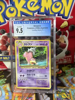1998 Slowbro JPN Vending Series 3 Pokemon #080 CGC 9.5 (10) GEM 💎 LOW POP 174 - Image 1