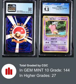 1998 Slowbro JPN Vending Series 3 Pokemon #080 CGC 9.5 (10) GEM 💎 LOW POP 174 - Image 2