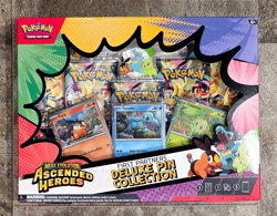 Pokemon TCG Ascended Heroes First Partners Deluxe Pin Collection NEW SHIPS FAST - Image 1