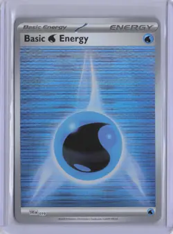 Basic Water Energy 019 (HOLO) Scarlet & Violet Energies Pokemon Near Mint - Image 1