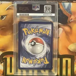 2021 Pokemon BS Rapid Strike Style Mustard #177 Rainbow Secret Rainbow PSA 9 - Image 2