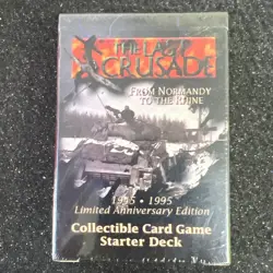 The Last Crusade WW2 Card Game TCG/CCG 1995 RARE Out Of Print! SEALED! - Image 1