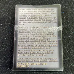 The Last Crusade WW2 Card Game TCG/CCG 1995 RARE Out Of Print! SEALED! - Image 2