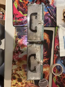 Lot Of-2 Sealed Pokemon TCG Arceus Collector’s Chest Lunchbox Tin Spring 2022 - Image 4