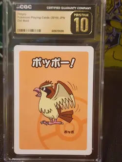 Pidgey CGC Pristine 10 Old Maid 2019 Japanese Pokemon - Image 1