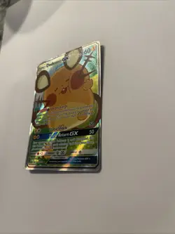 Pokemon TCG Dedenne GX Alternate Art Promo Holo Card 195a/214 NM - Image 2