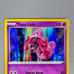 Pokemon TCG Card - Tapu Lele 64/159 Holo Rare | 2023 Crown Zenith | NM/Mint - Image 3