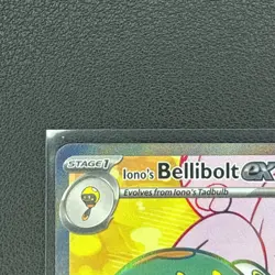 Pokemon Card Iono’s Ionos Bellibolt ex 172/159 Journey Together Full Art Holo NM - Image 2