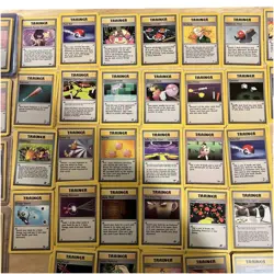 Large Lot Of Base Set Pokemon Trainer Cards 149 Cards ! - Image 3