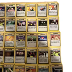 Large Lot Of Base Set Pokemon Trainer Cards 149 Cards ! - Image 4