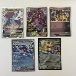 Pokemon Card Lot (5 Cards) - Vintage Modern Hyper Ultra Rare IR SIR AR Holo SAR - Image 1