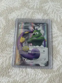 Pokemon Card TCG Tornadus 98/98 Black & White Emerging Powers Full Art Holo - Image 1