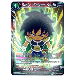 Dragon Ball Super Broly, Saiyan Youth Uncommon Foil Card - Image 1