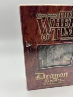 THE WHEEL OF TIME DRAGON REBORN COLLECTIBLE CARD GAME 50 CARD STARTER SET-SEALED - Image 2