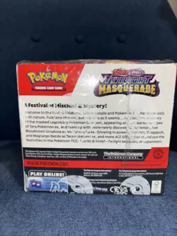 Pokemon TCG Twilight Masquerade Booster Box Factory Sealed 36 Booster Packs - Image 3