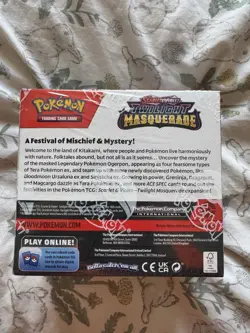 Pokemon TCG Twilight Masquerade Booster Box (36 Packs) New & Factory Sealed - Image 4