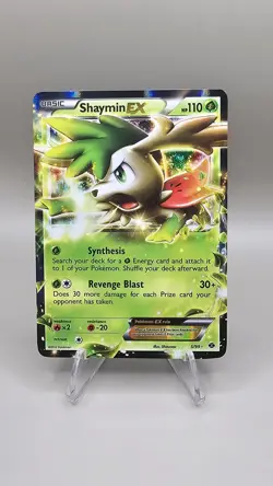 Pokemon TCG Shaymin EX Holo Ultra Rare Card 5/99 Next Destinities LP - Image 1