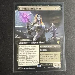 Stensian Sanguinist (Extended Art) Commander: Secrets of Strixhaven Regular - Image 1