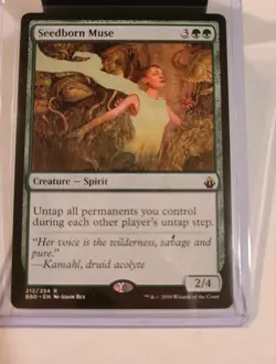 MTG Seedborn Muse Battlebond 212/254 Regular Rare - Image 1