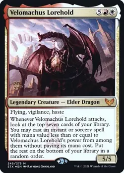 Velomachus Lorehold - Foil Prerelease Promo STX LP MTG - Image 1