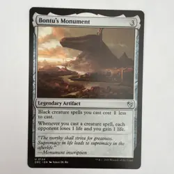 Bontu's Monument MTG [Aetherdrift Commander] Near Mint - Image 1